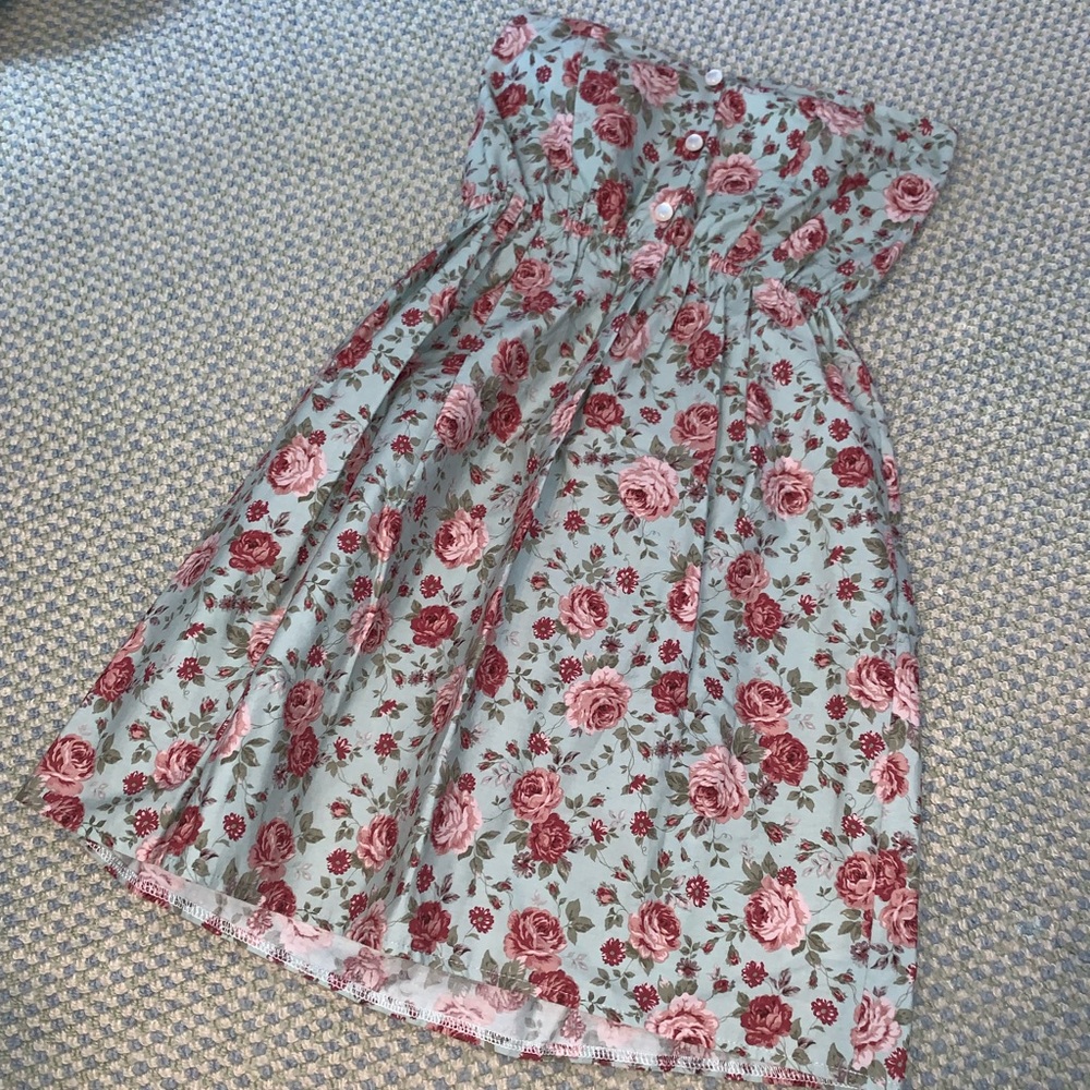 EUC LF Strapless Mini Dress